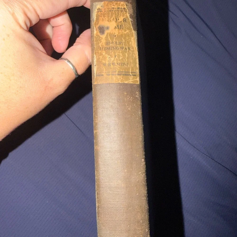 In Our Time Ernest Hemingway 1930 Charles Scribner's Sons Hardcover Ed Wilson